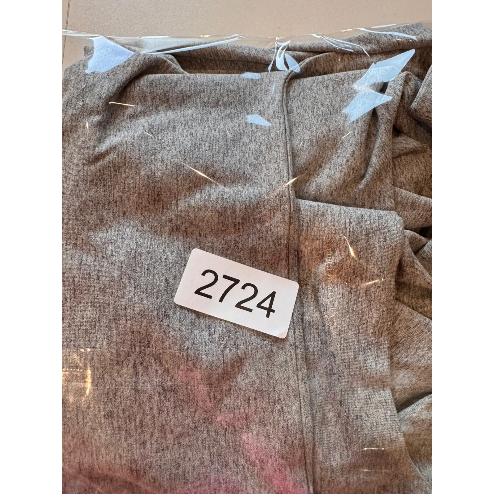 Intimately Free People Gray Square Neck Long Sleeve Cropped Top Womens Size M‎ Size M - Image 7