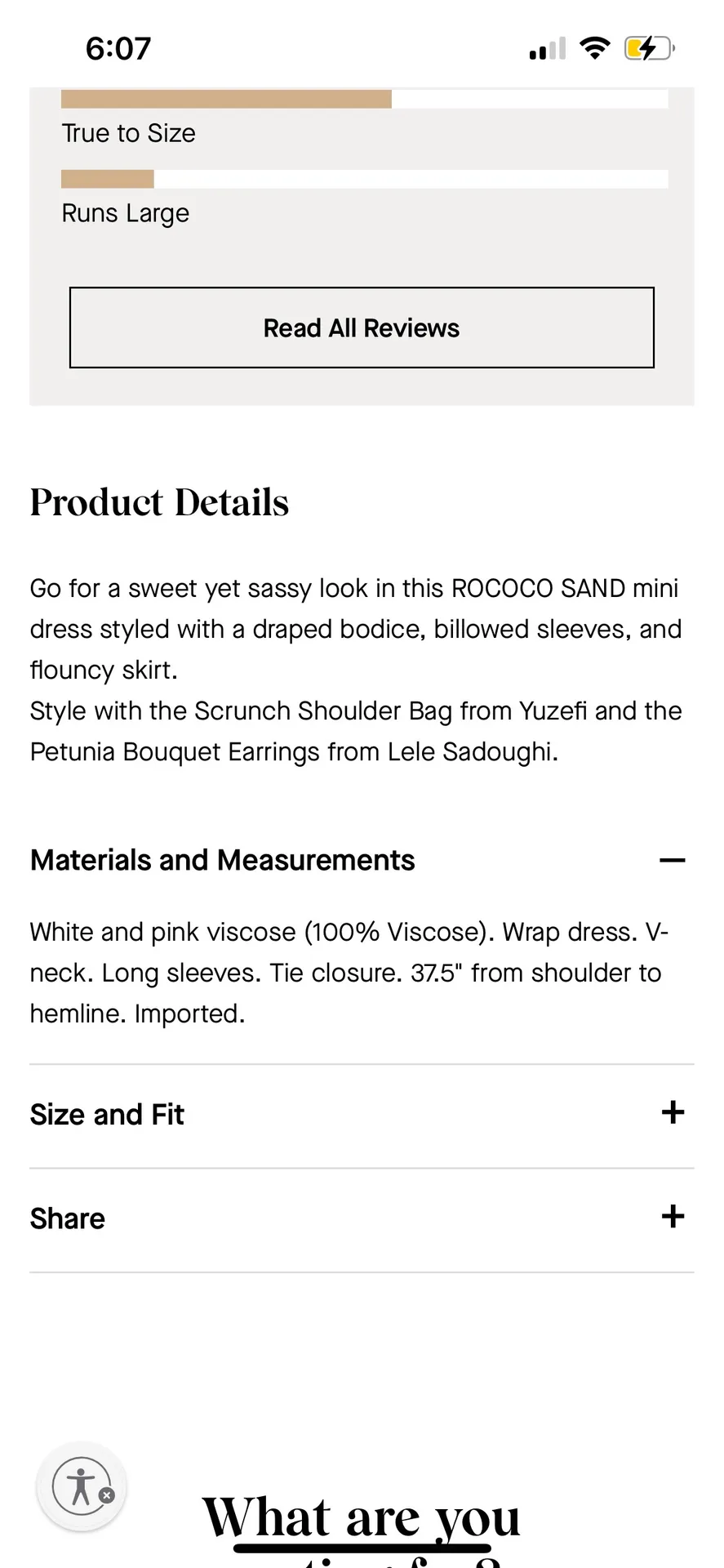 Lelia Floral Mini Dress - Image 9