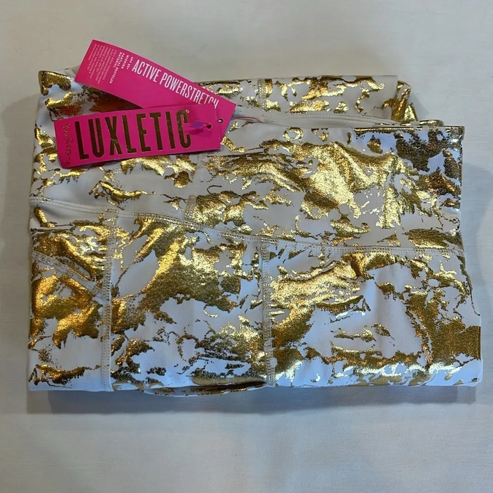 LILY PULITZER UPF 50+ Luxletic High Rise Weekender Midi Legging - Image 11