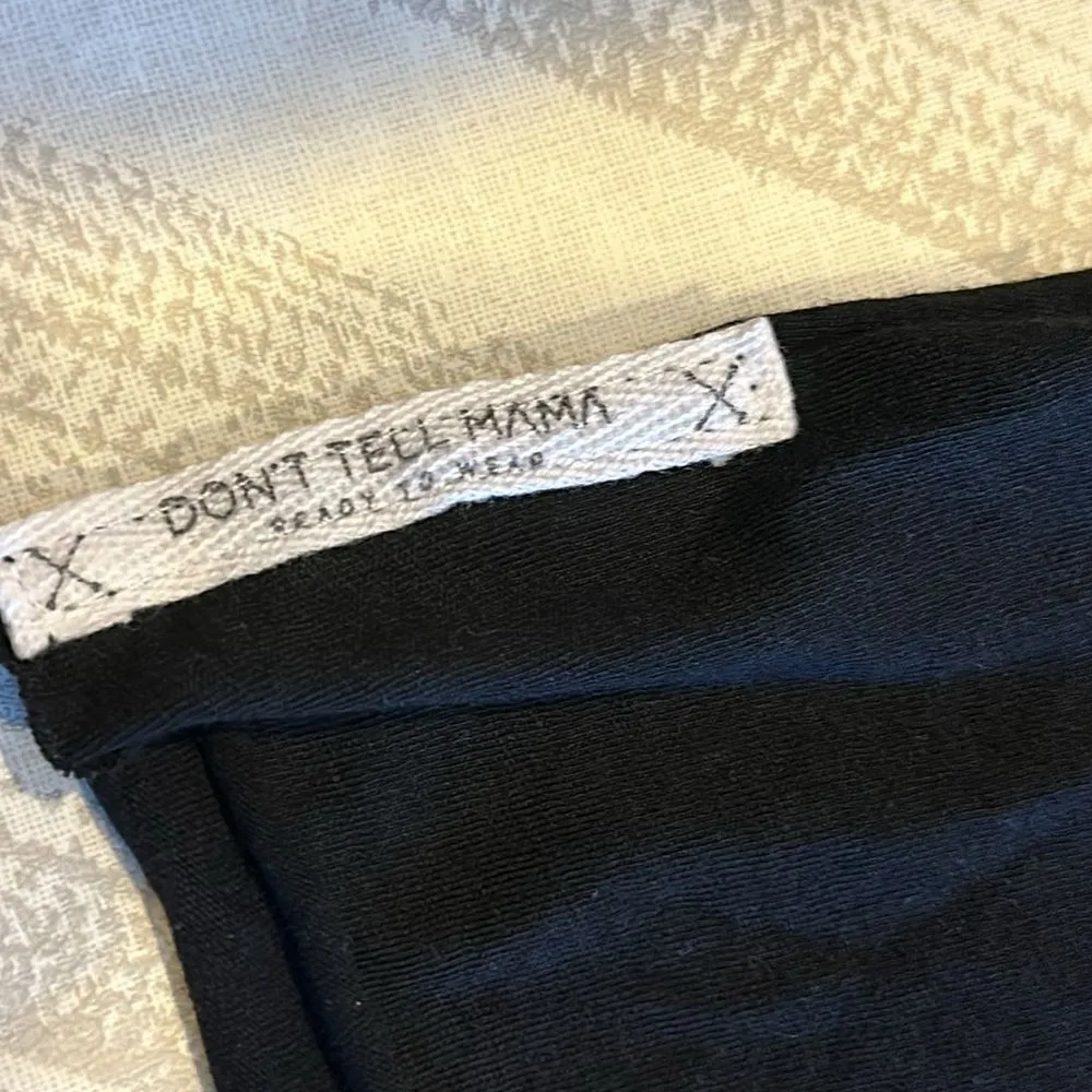 Don’t Tell Mama Women’s Black ‘Confidence Level: No Filter’ Black T - Image 3