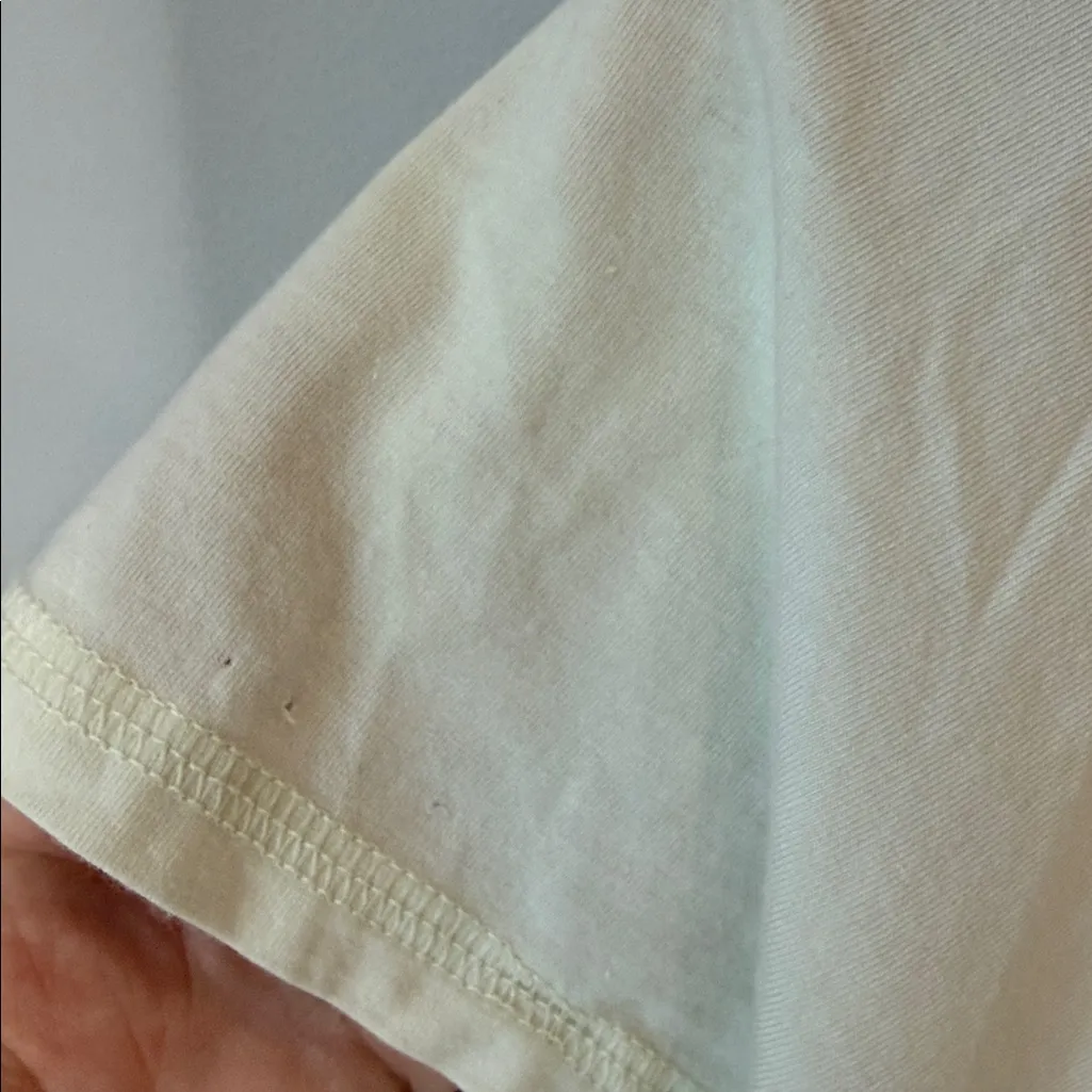 RLX Ralph Lauren Cream Short Sleeve T - Image 7