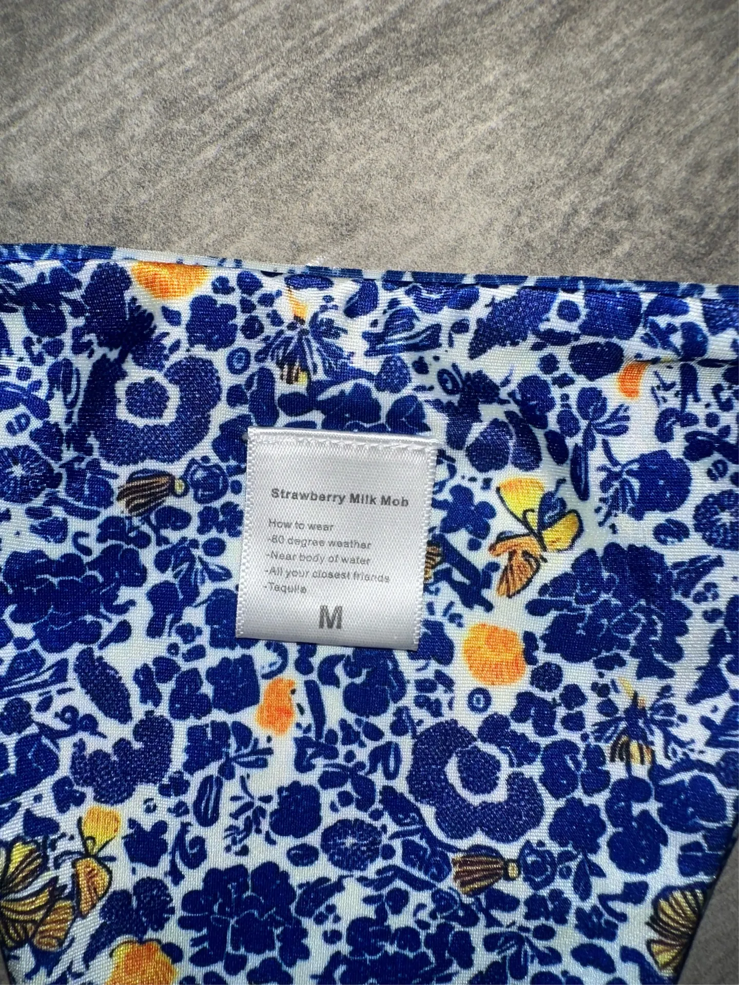 Strawberry Milk Mob Swim Top & Bottom Medium - Image 4