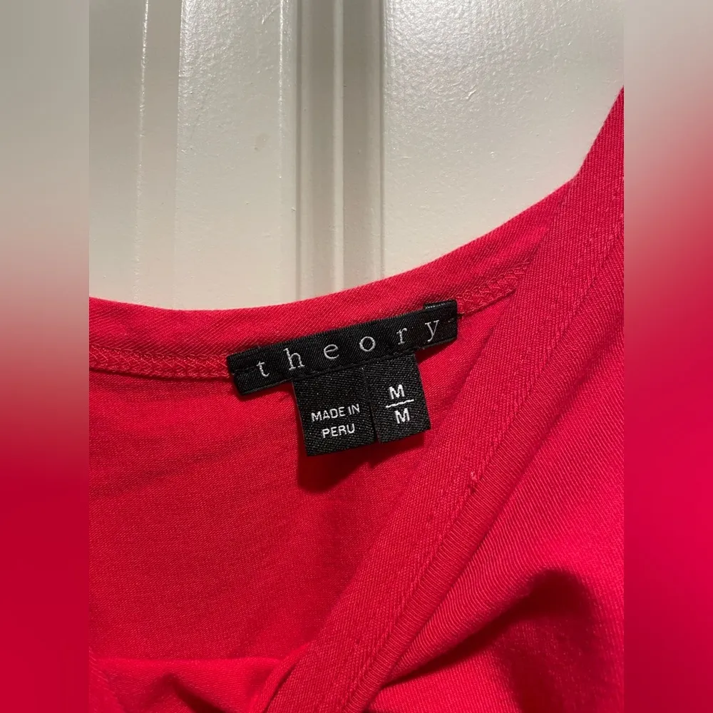 Theory Red Tank Top - Image 2