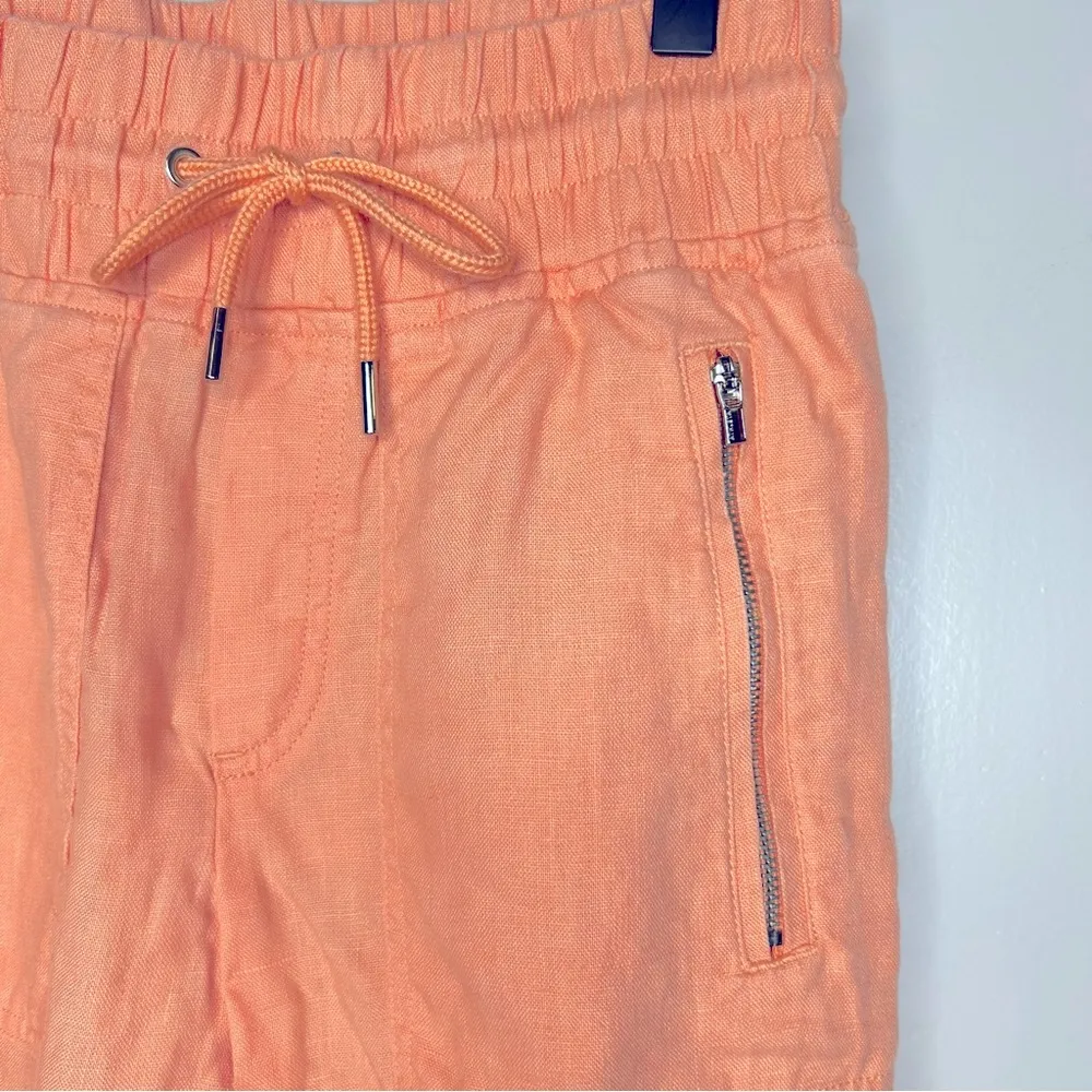 Cactus Peach Cabo Linen Pull-on Jogger Pants Size 0 - Image 5