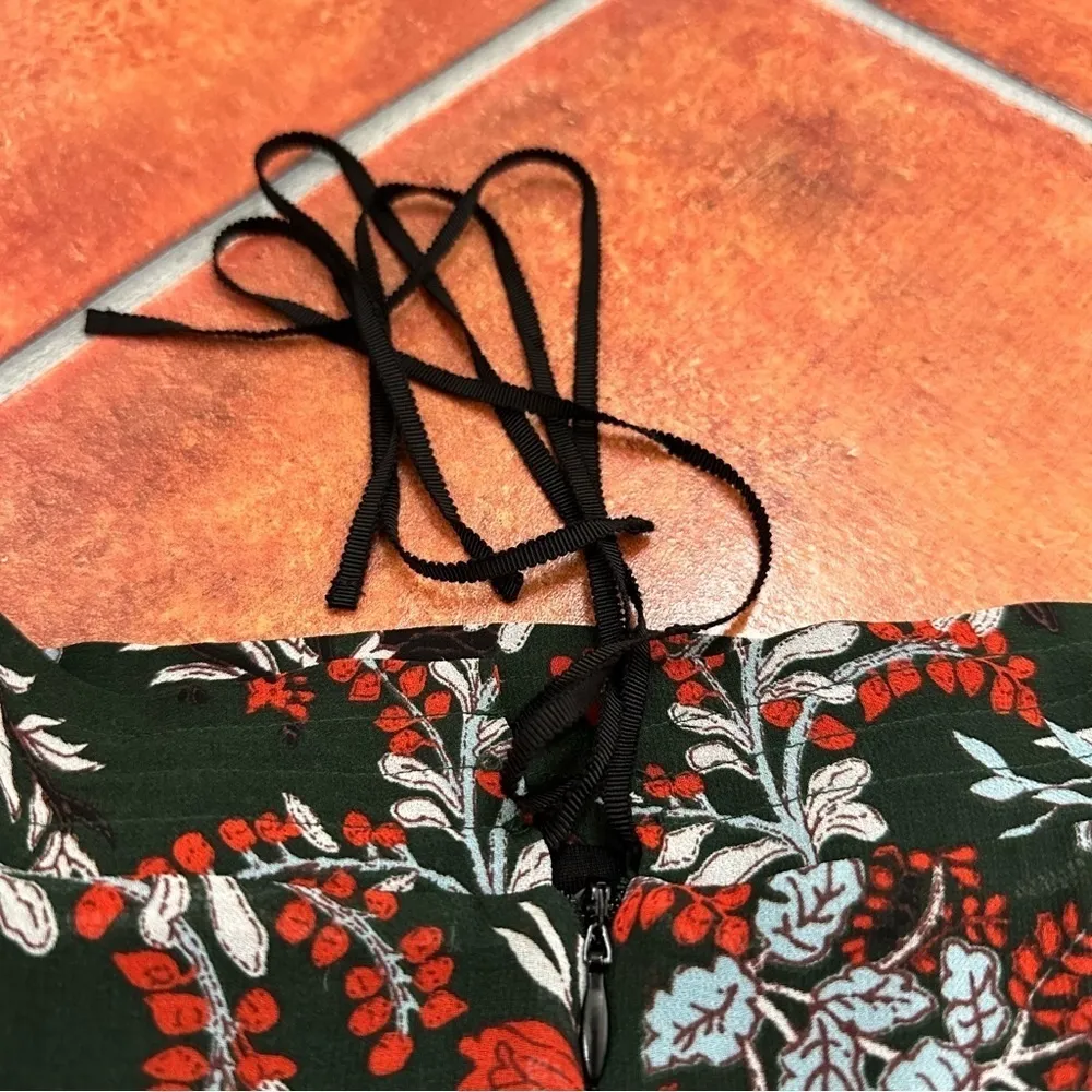 Maje Jerkita Floral-Print Crepe Mini Skirt in Imprime - Image 10