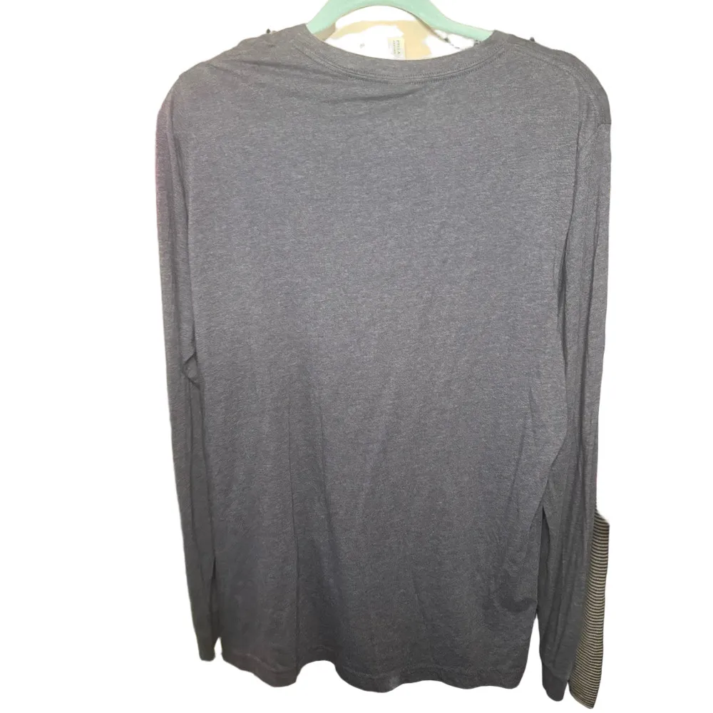 Heather Blue Blessed and Dog Obsessed Long Sleeve Graphic Shirt - Image 6