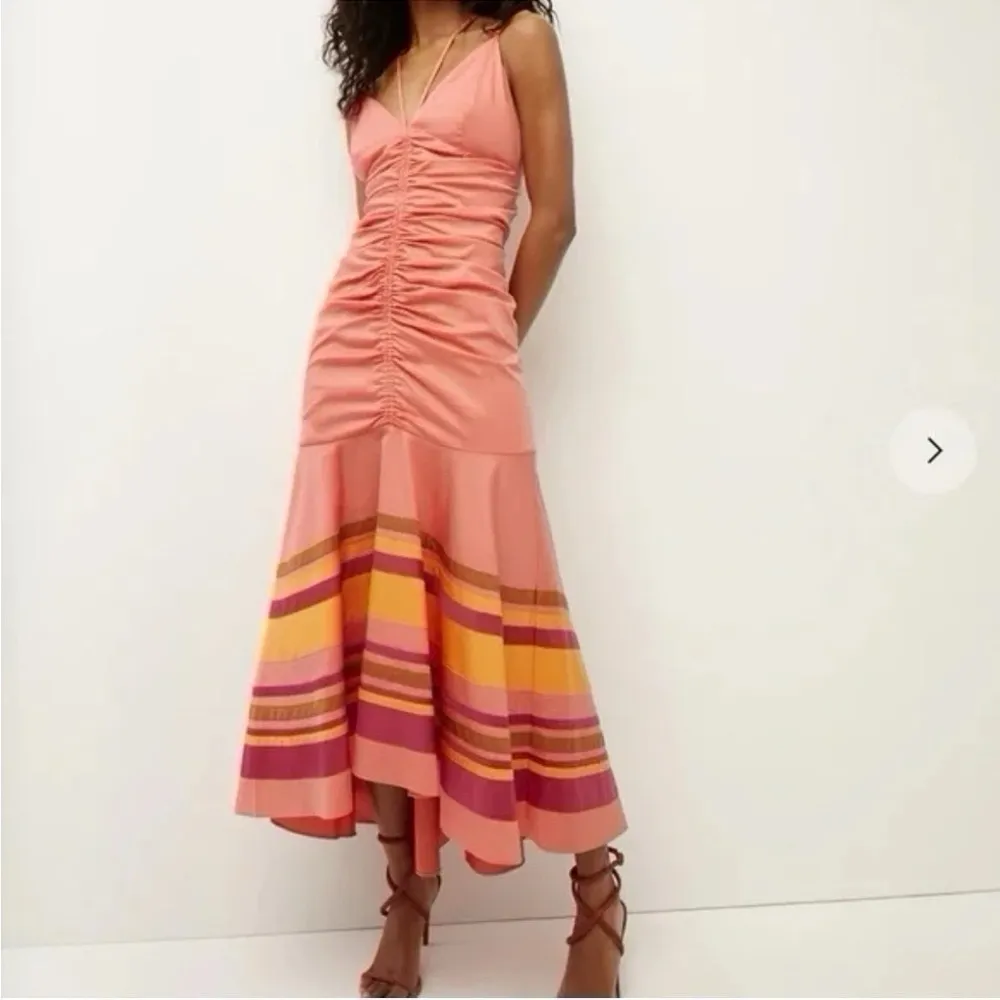 NEW Veronica Beard Fitz Paneled Silk-Cady Midi Dress - Image 2