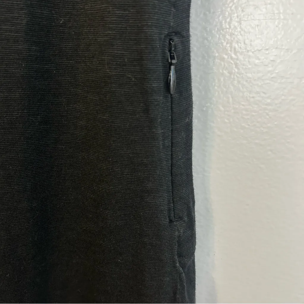 Toad&Co Samba Paseo Black Sleeveless Midi Minimalist Classic Tank Dress Size XS - Image 10