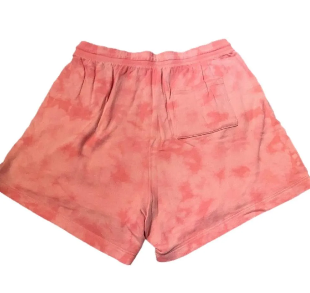 OLD NAVY Women’s Coral Tie-Dye Lounge Sweat Shorts - Image 2