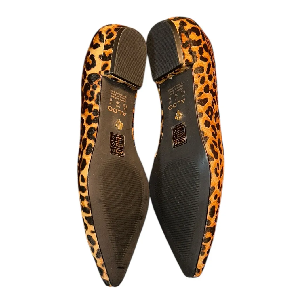 Aldo Leopard Print Pointed Toe Slip
Shoes(8.5) - Image 4