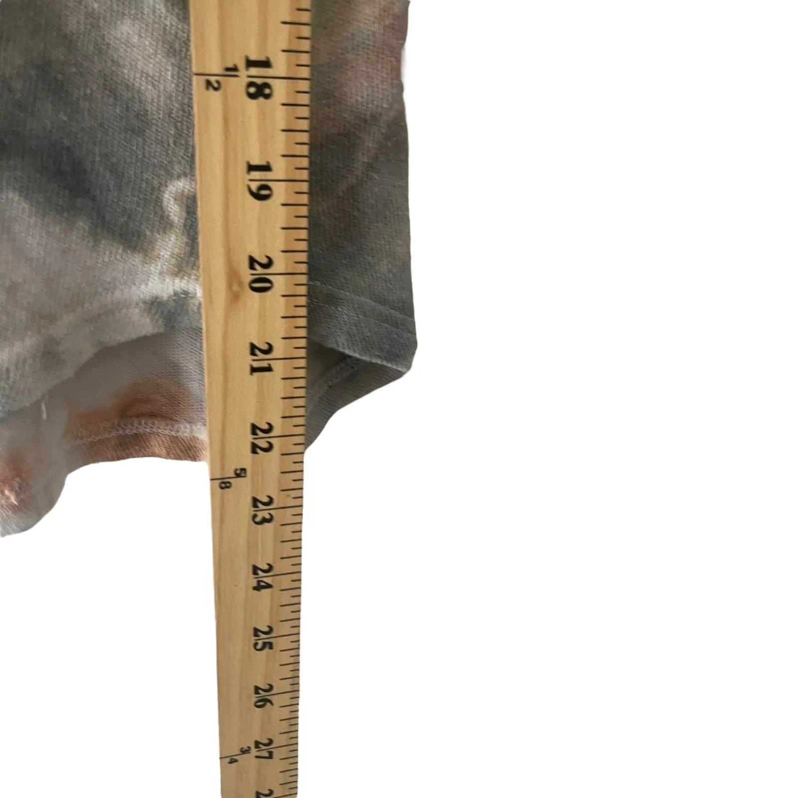 Faherty Women's‎ Size Small Hemp Organic Cotton Tie Dye Earth Tones Top - Image 9