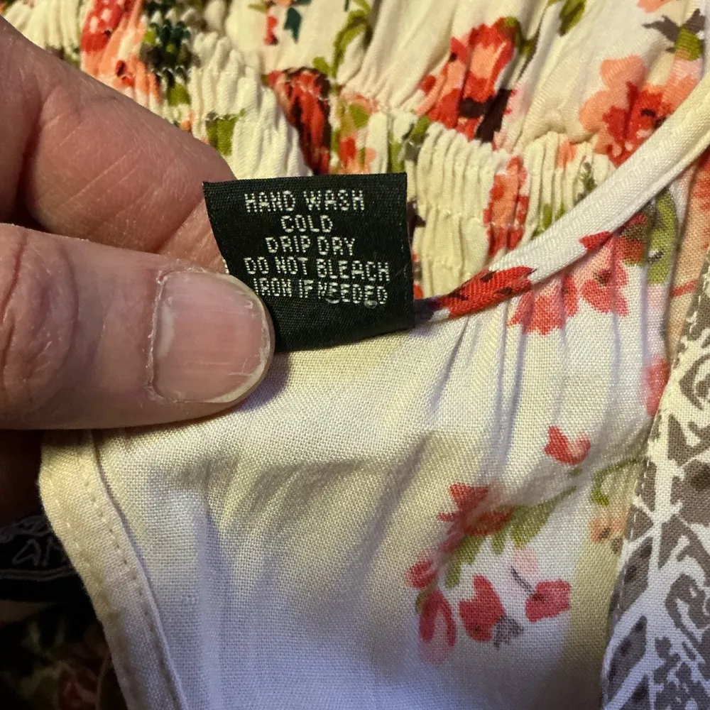 Angie boho floral romper dress - Image 4