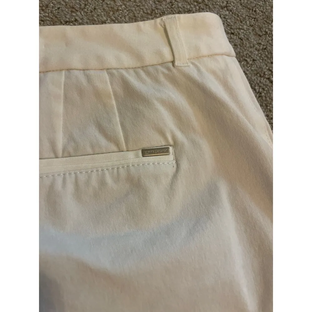White House Black Market White Bermuda Shorts 2 - Image 3
