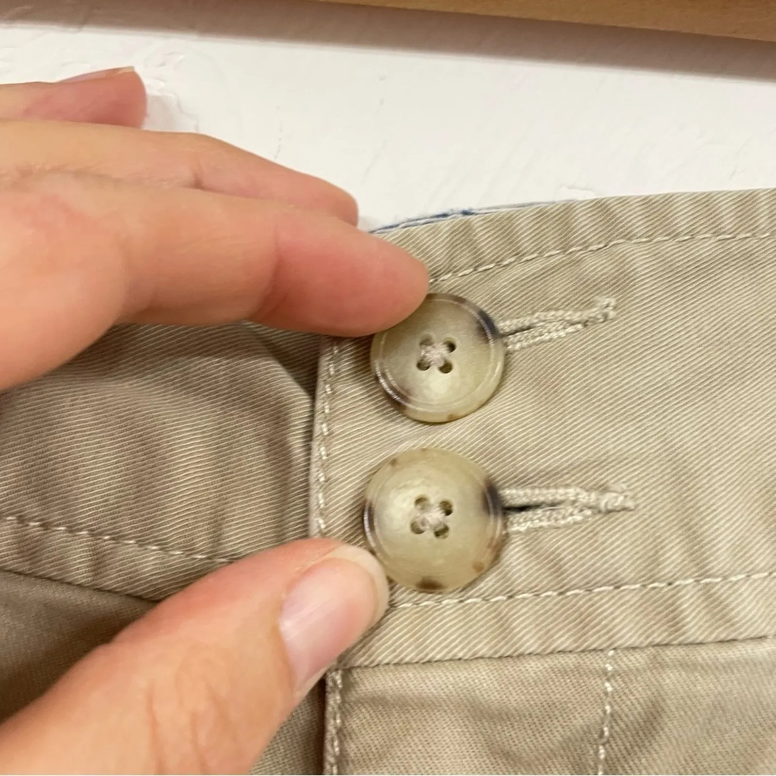 Eddie Bauer Khaki Tan Women Hiking Shorts 6 Blakely Fit Outdoor Camping Gorpcore - Image 4