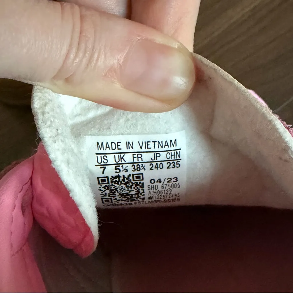 Adidas Gazelle Bold Pink with Blue - Image 5