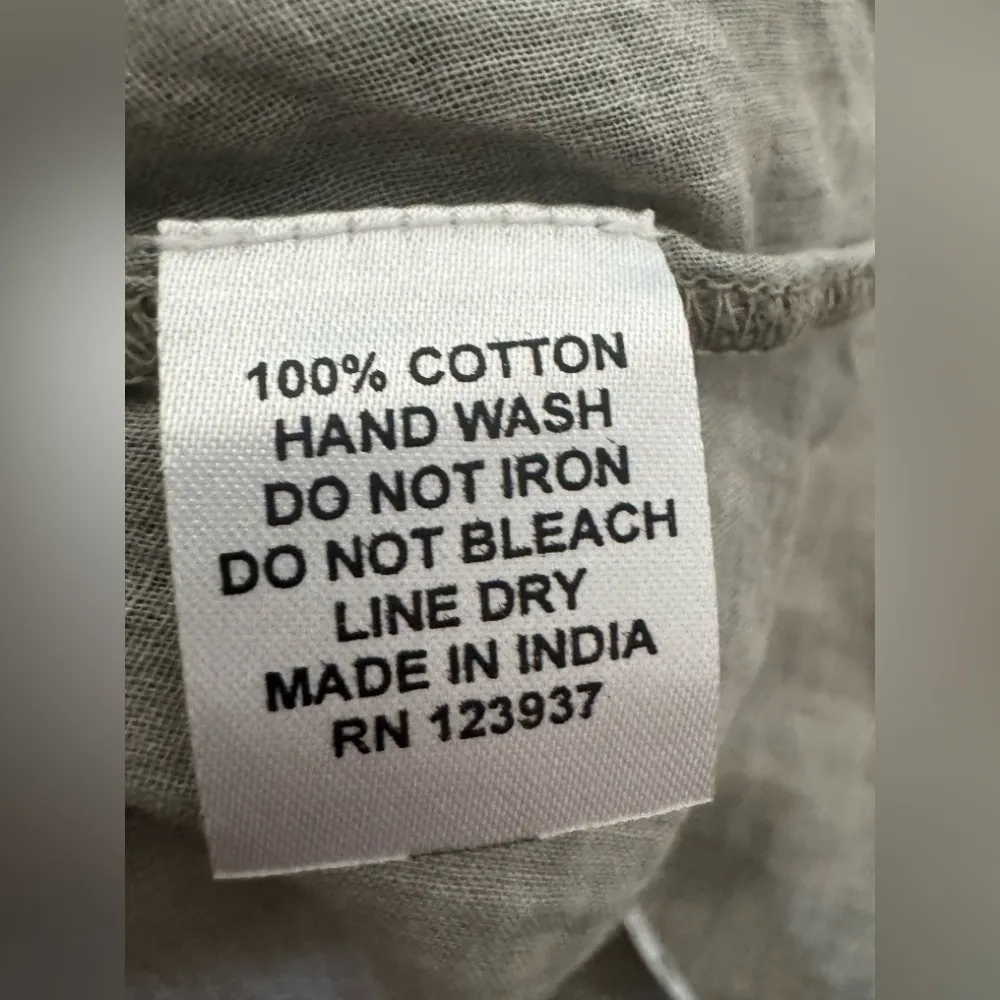 DEBBIE KATZ ( South beach) Elegant Gray Embroidered Dress 🏖️🤍🩶 Size XL - Image 10