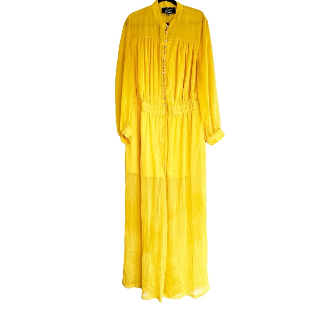 NWOT NINA PARKER Trendy Plus Size Button - Image 8