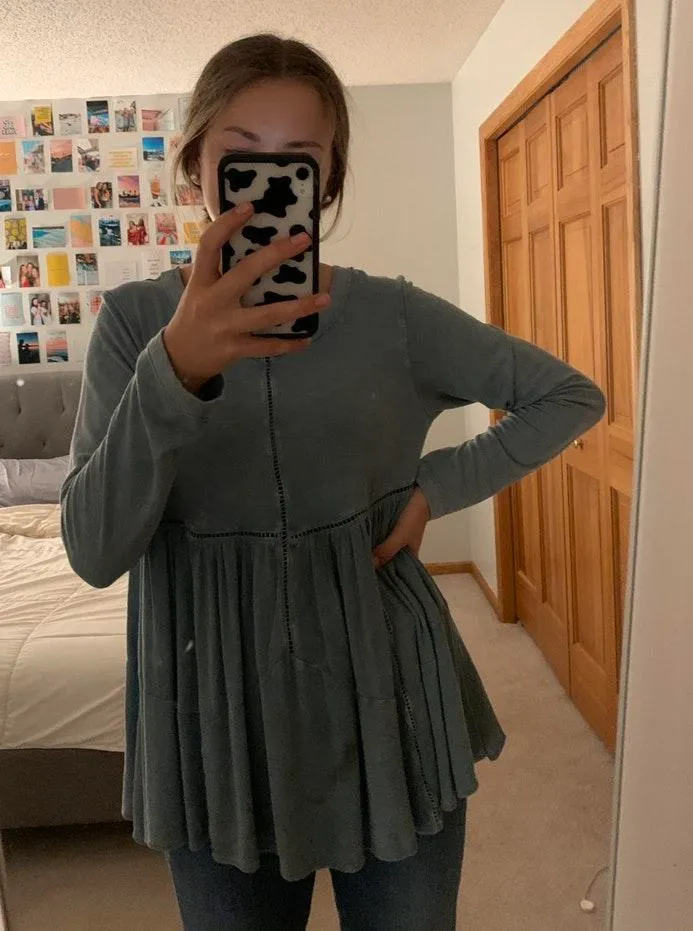 Altar'd State Flowy Long Sleeve Top - Image 2