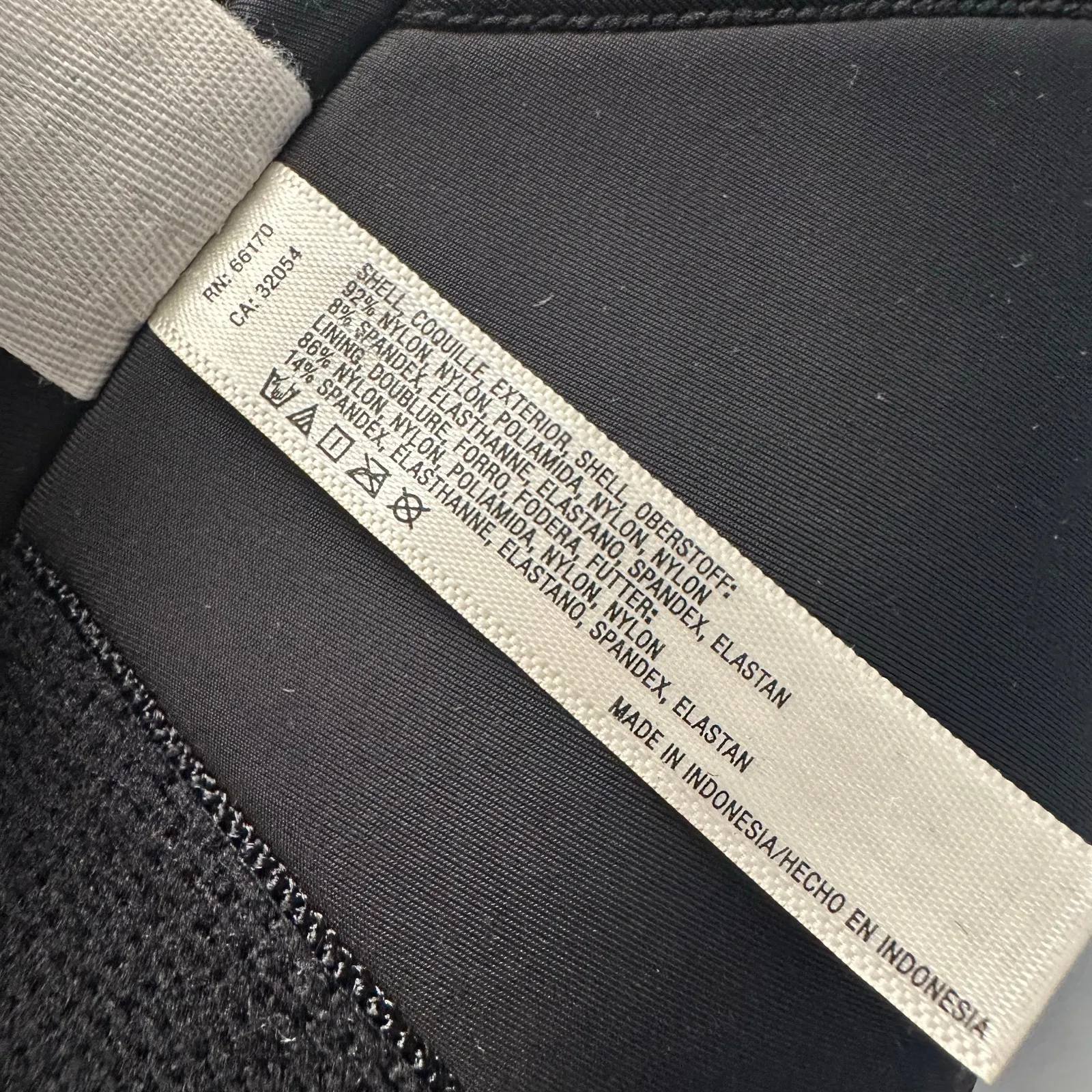 Mermaid Anthro Medium Black Criss Cross Open Back One Piece Bathing Suit Black - Image 8