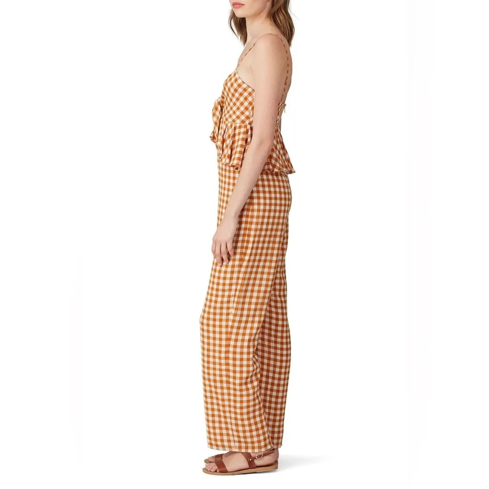 Saylor Gingham Jumpsuit - Image 4