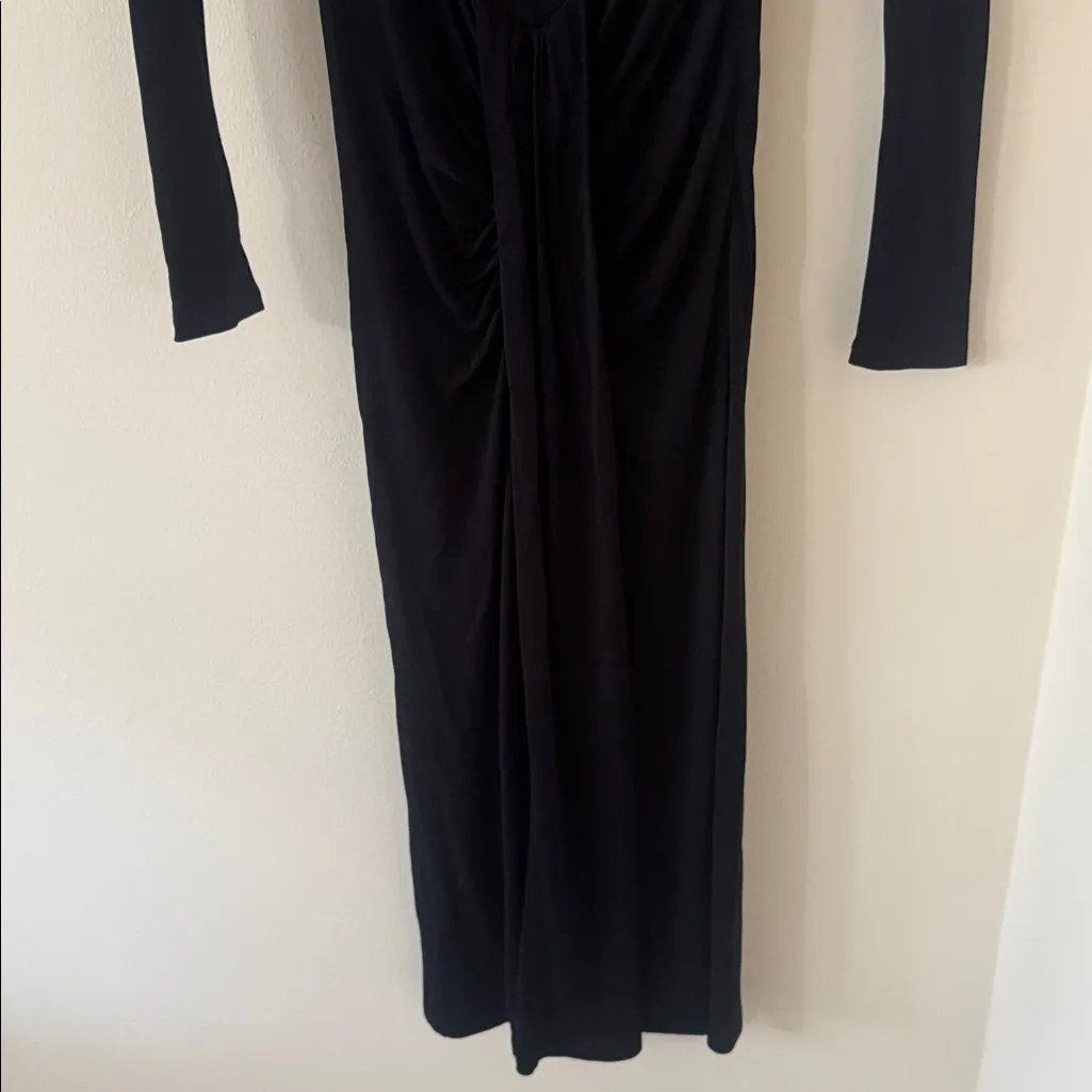 STAUD Gres Dress, Size Small, $395 Black - Image 8