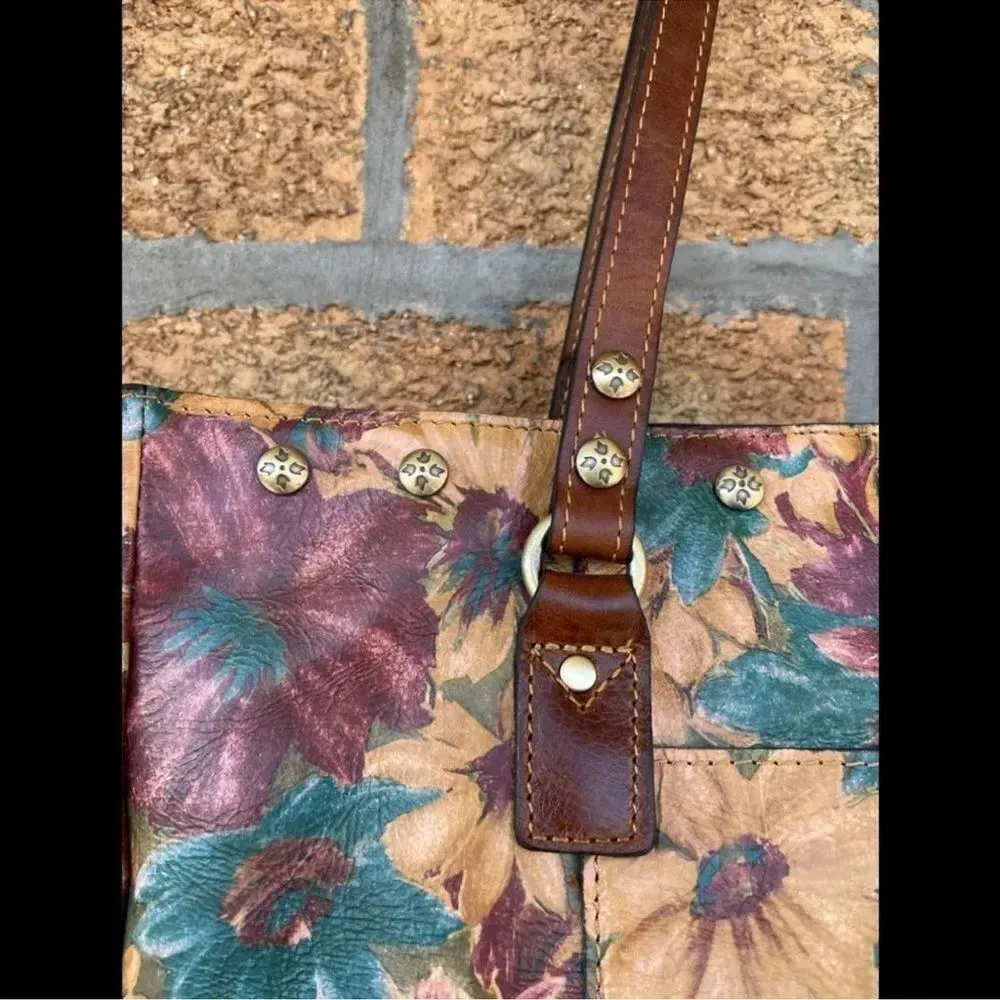 PATRICIA NASH FRESCO BOUQUET SOLARO
LEATHER TOTE - Image 2
