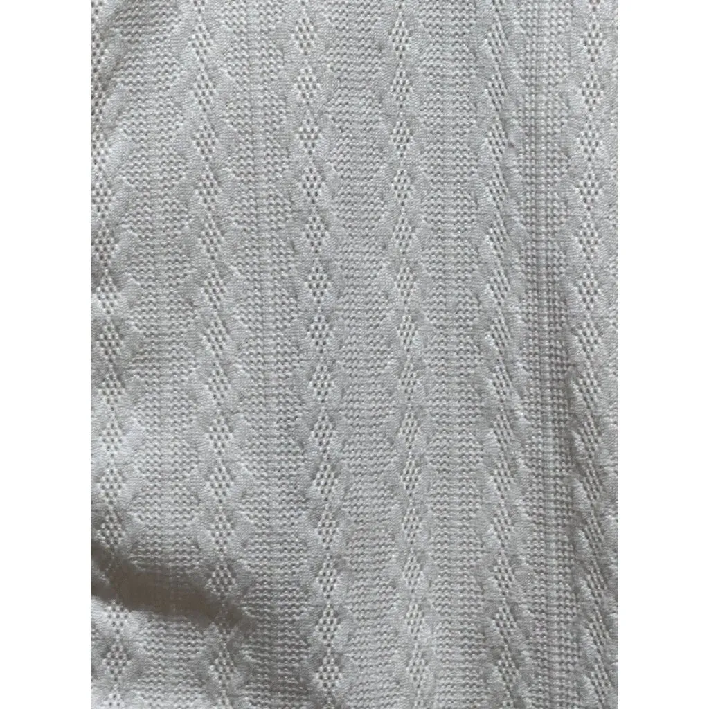 Dazy Cropped Zip Front Hoodie Jacket Size Large ~ Cream Color - Image 3