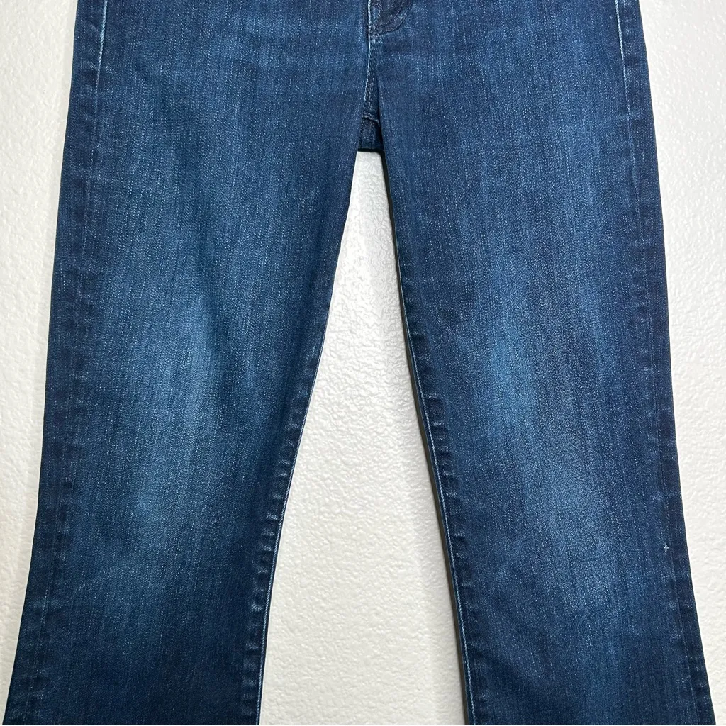 Mother The Hustler Ankle Fray jeans Howling At The Disco Ball 27 Blue - Image 8