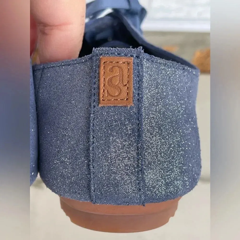 Another sole blue metallic oxfords size 37 Blue - Image 8