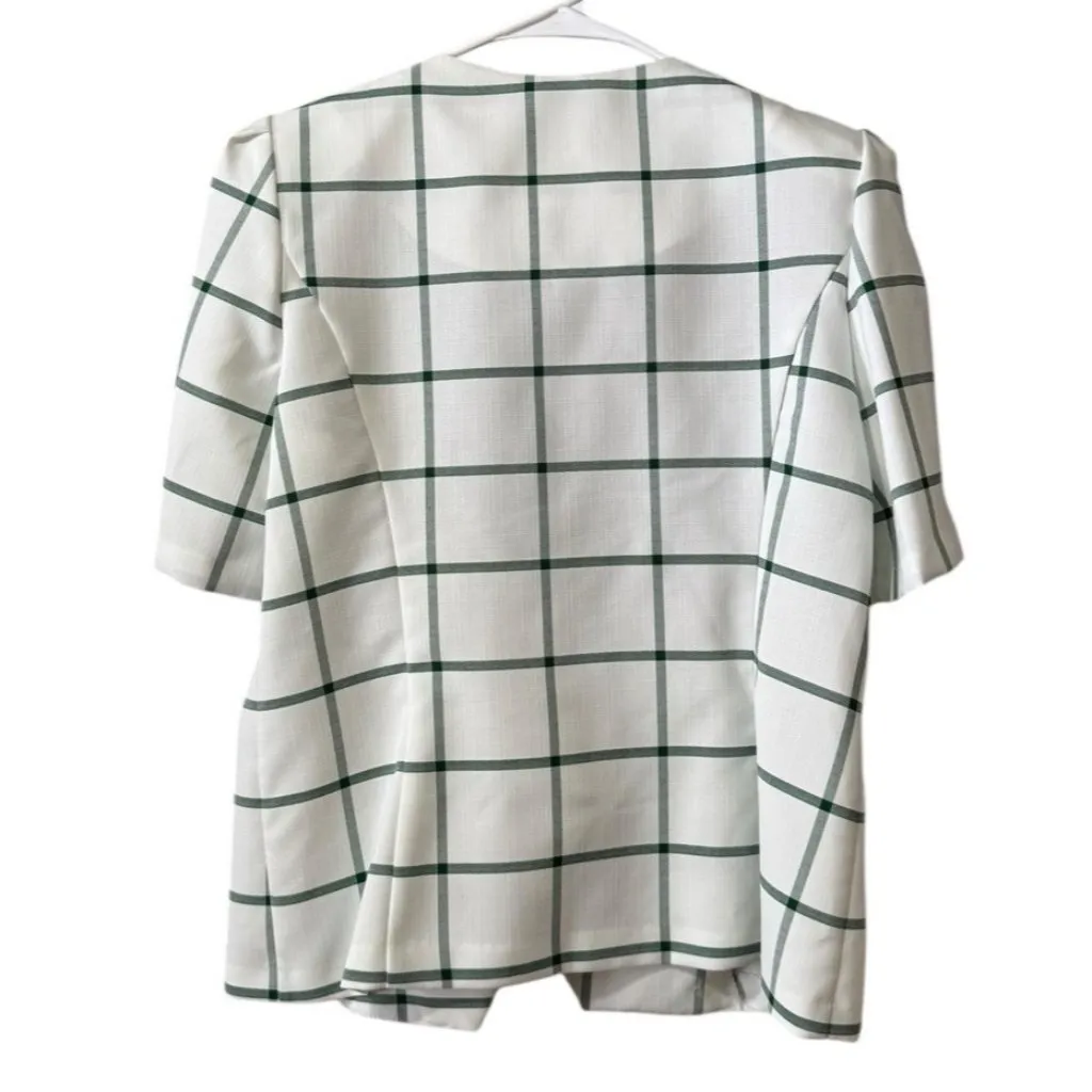 Reina Women Size 12 Two Piece Skirt Blazer Set Office Professional Career VTG - Image 2