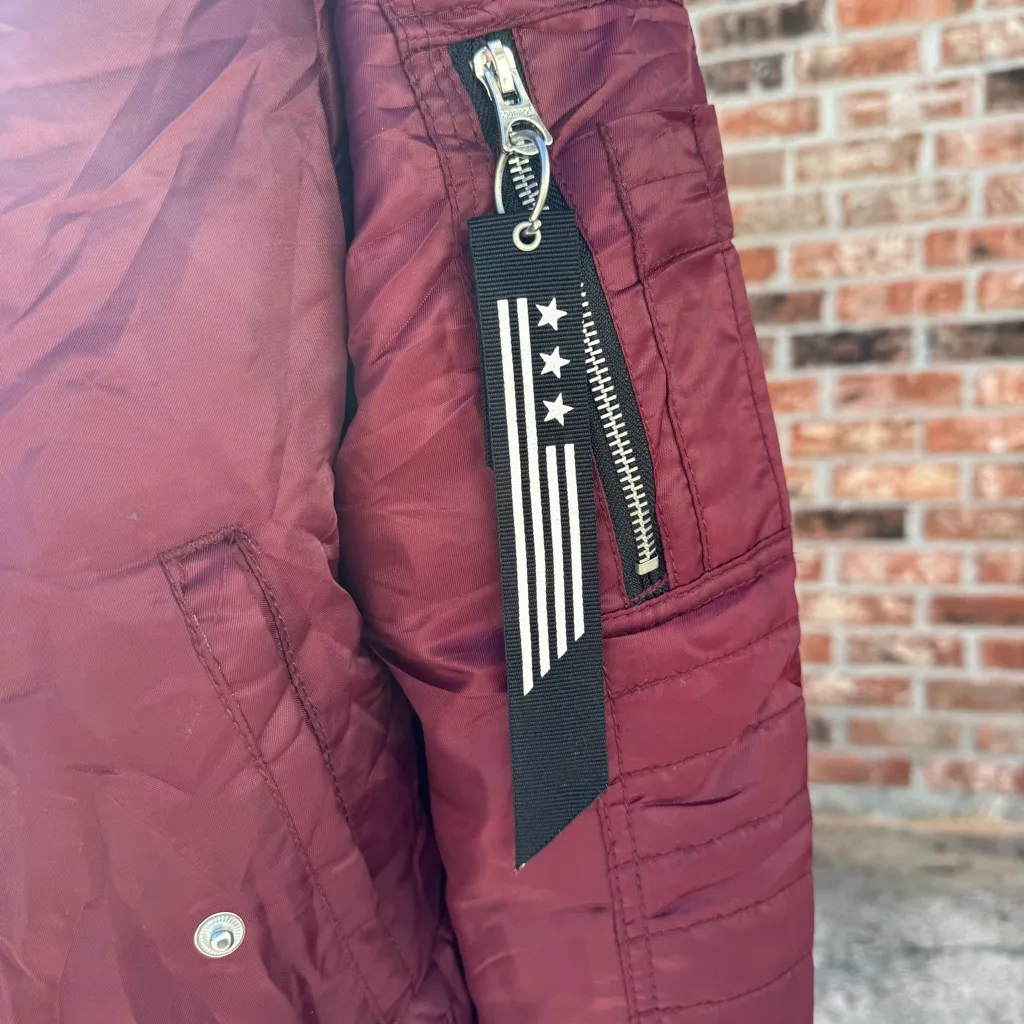 Y2K Southpole Juniors maroon varsity satin jacket / Jr XL / Excellent condition Purple Size undefined - Image 2