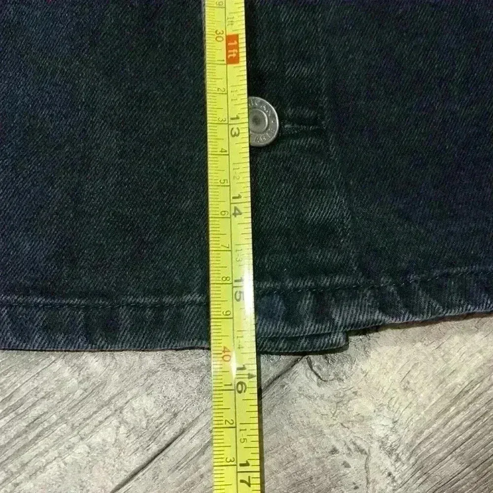 Black Denim American Eagle Skirt Size 12 - Image 10