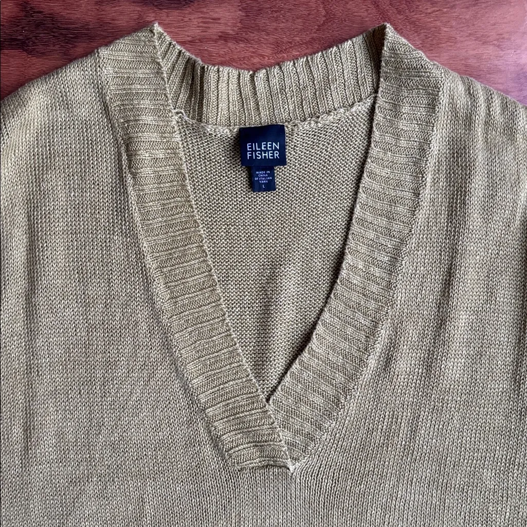 Eileen Fisher hemp tunic - Image 2