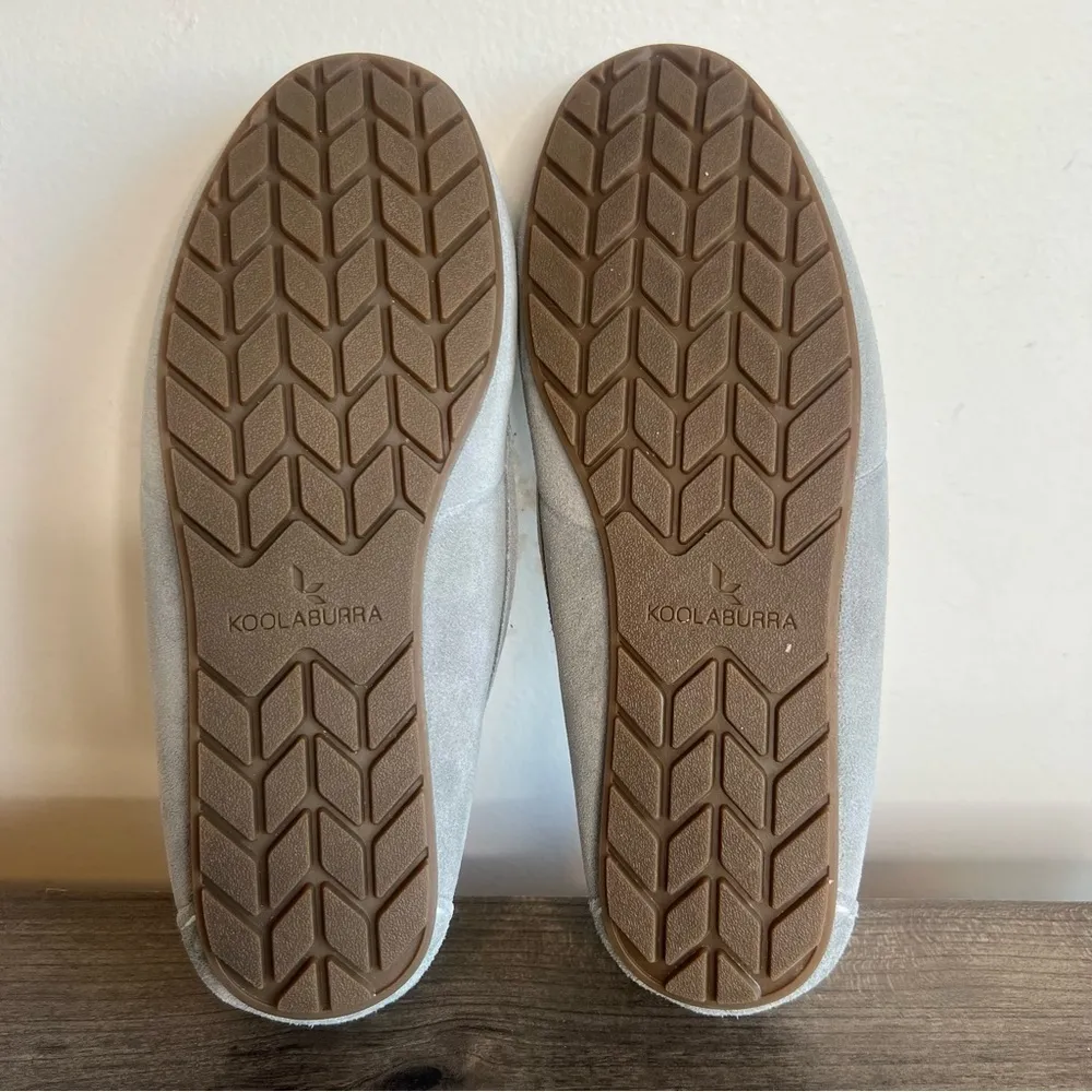 Koolaburra by UGG Lezly Women's Wild Dove Grey Fur Lined Slipper Size 9 #111 Gray - Image 9