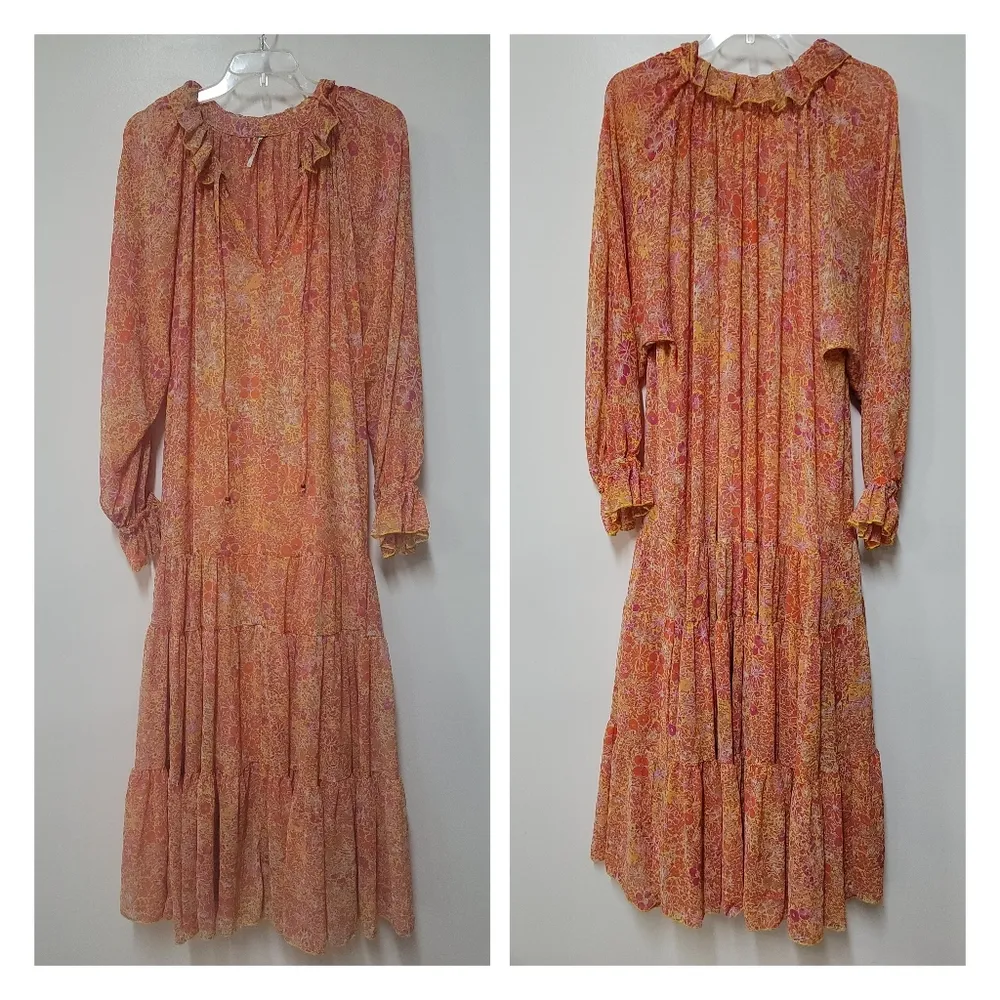 💯Free People Feeling Groovy Maxi Dress size S - Image 4