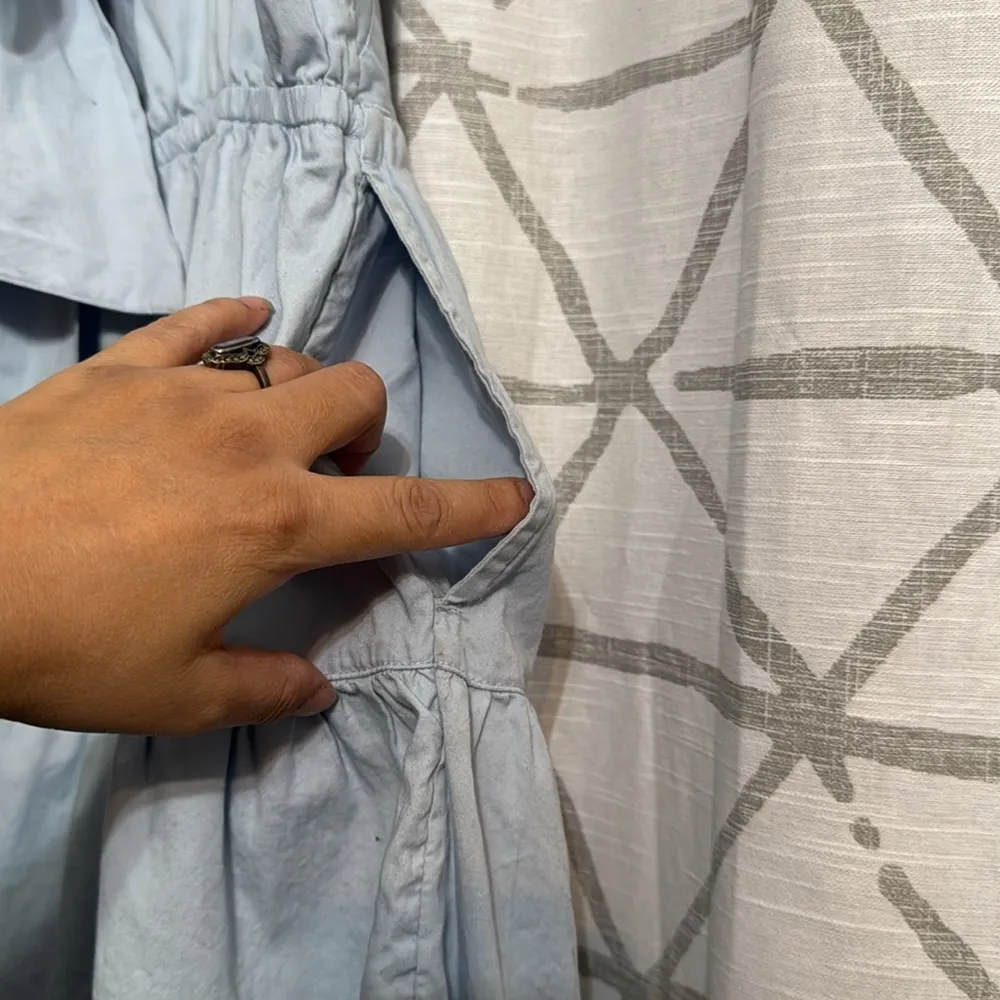 FREE ASSEMBLY DRESS 👗 Blue Size L - Image 12