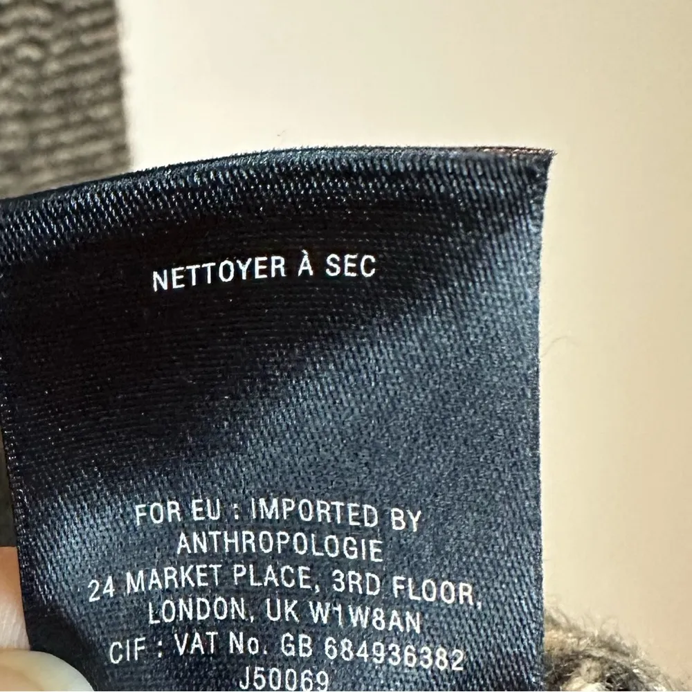 Angel Of The North Anthropologie Equinox Wool Knit Open Cardigan sz S Western - Image 5