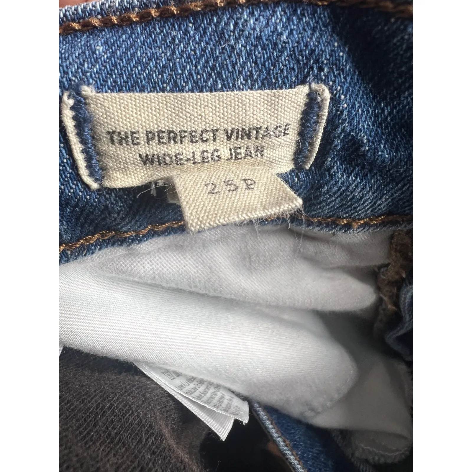 Madewell The Petite Perfect Vintage Wide-Leg Jean in Leifland Wash Size 25P - Image 9