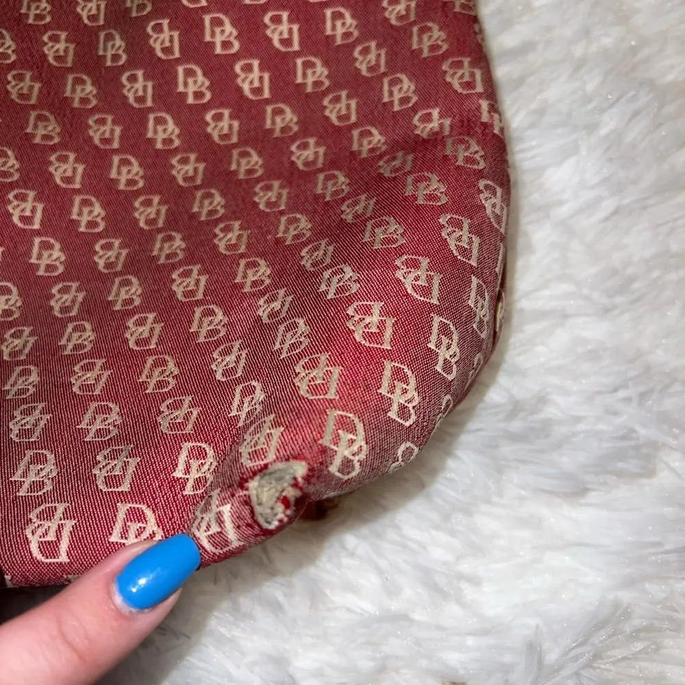 Dooney & Bourke Red Shoulder Mini Bag Y2K - Image 4