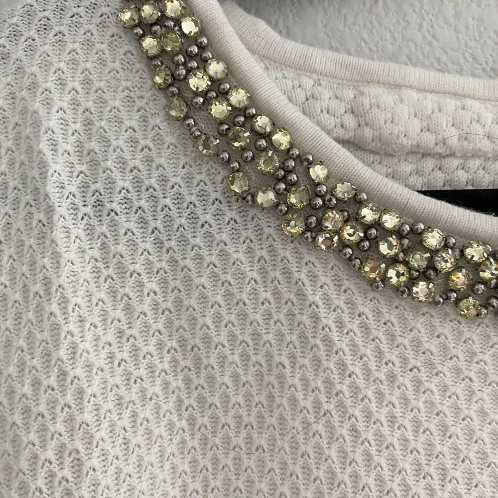 Hinge Crystal Embroidered Sweater - Image 3