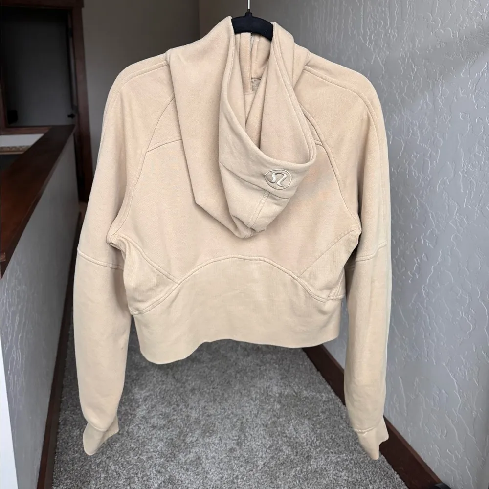 Lululemon Scuba Oversized 1/2 Zip Hoodie XS/S Trench - Image 9