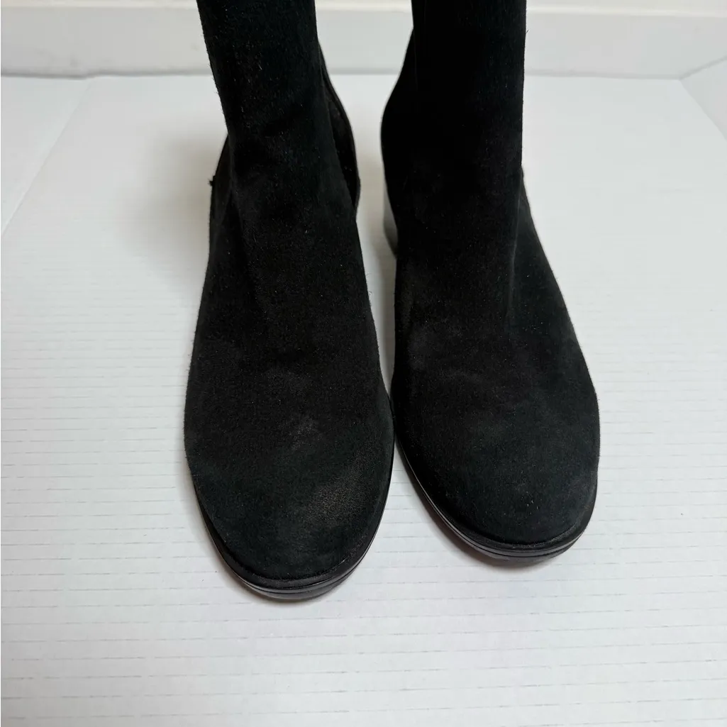 La Canadienne Black Suede Chelsea Boot Size 8.5 - Image 3