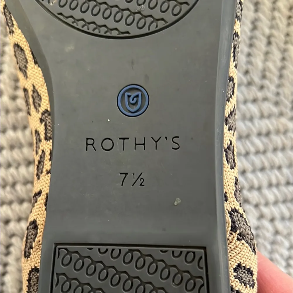 Rothy's  Leopard Print Women's Shoes - Image 2