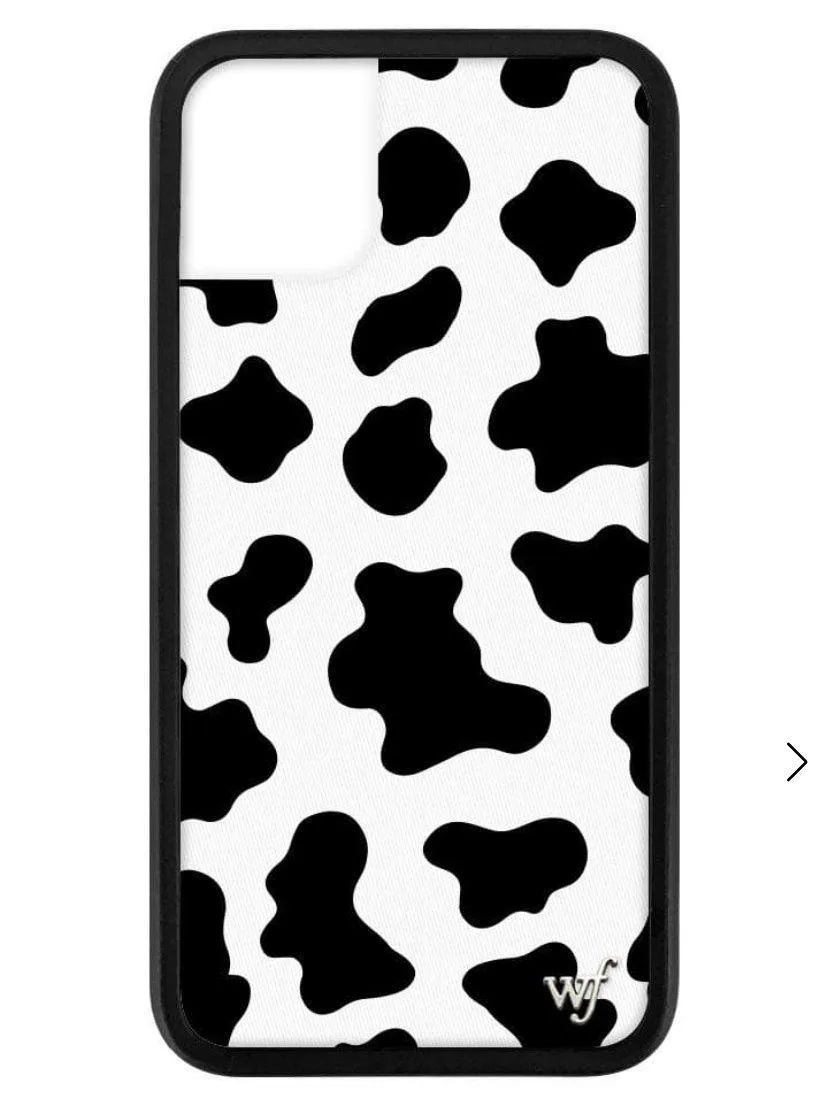 Wild Flower Cow Iphone 11 Case - Image 2