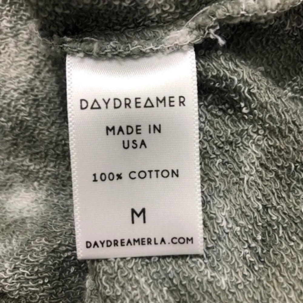 Daydreamer Green Tie Dye Oversized French Terry Cotton Hoodie Size Mediu… - Image 5