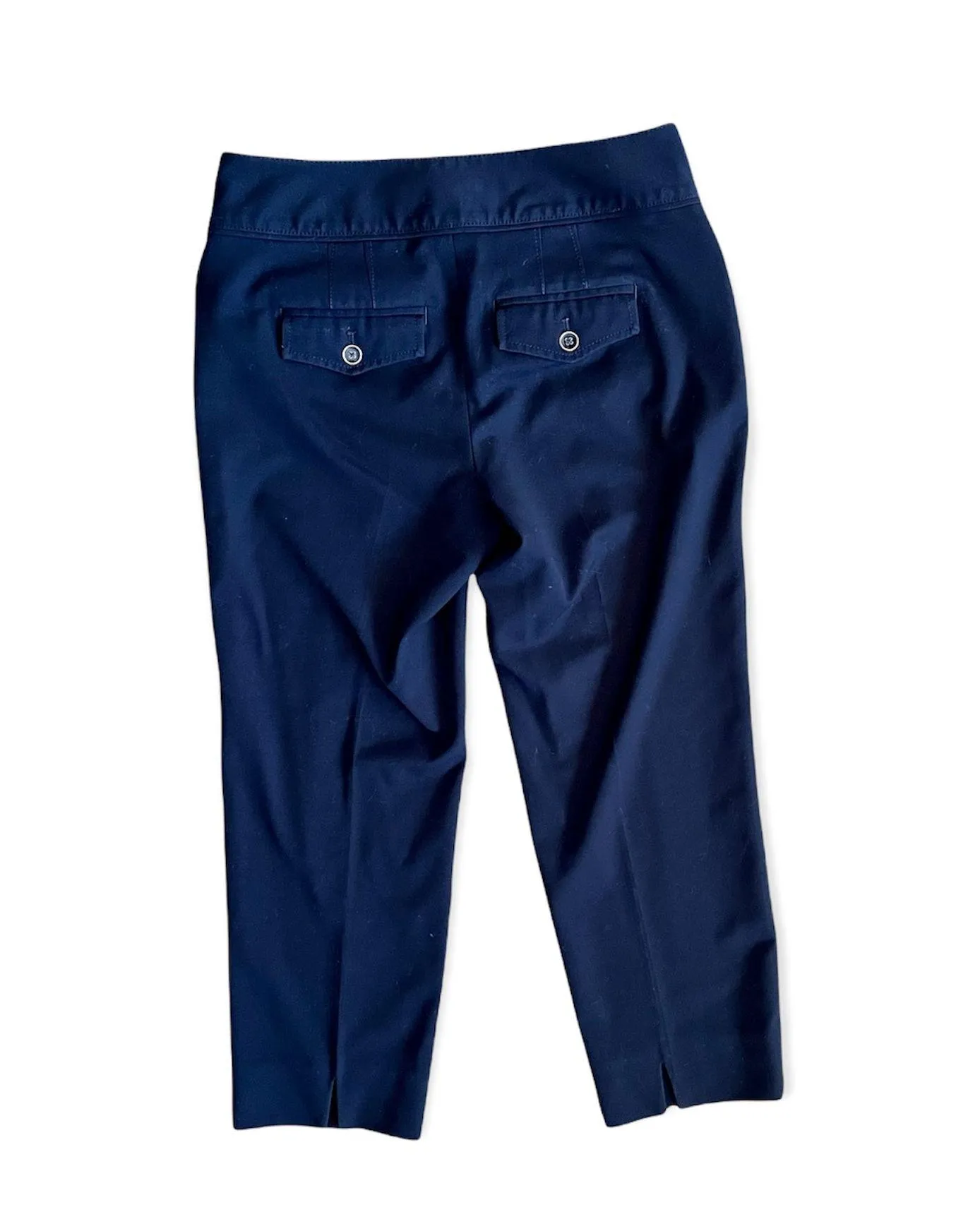 Women’s White House Black Market Legacy Black Capri Pants Size 0 - Image 2