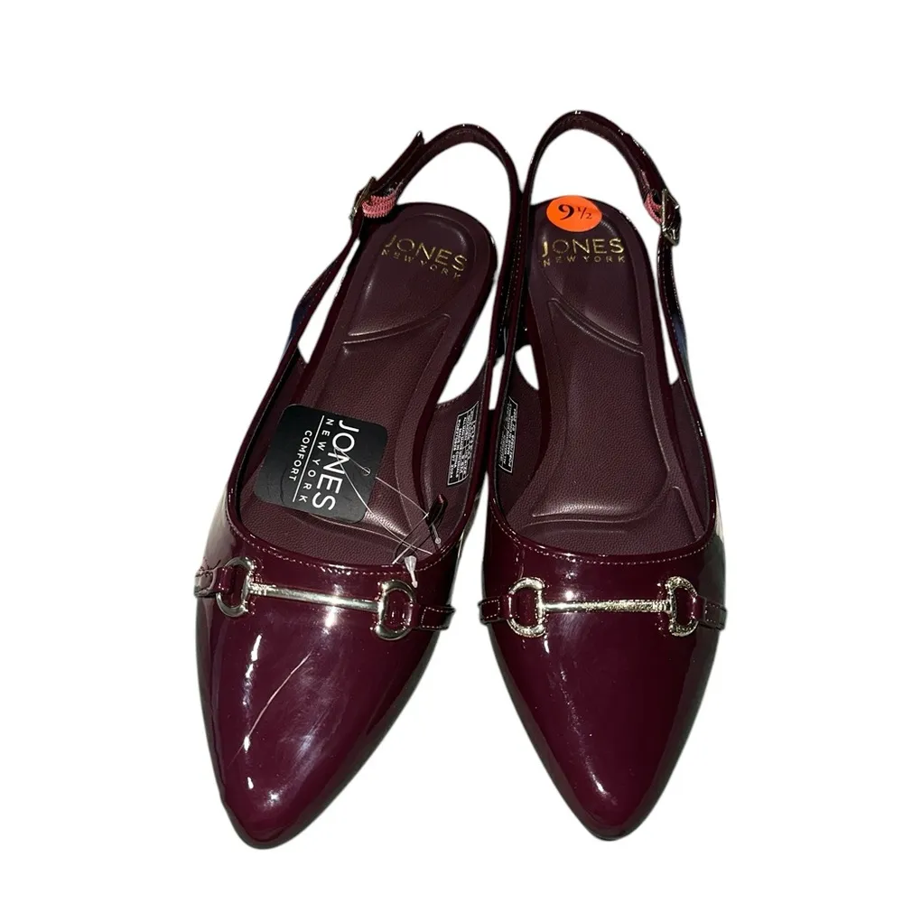 NEW Jones New York Women's Quaden Pointed Toe Slingback Flats - Image 2