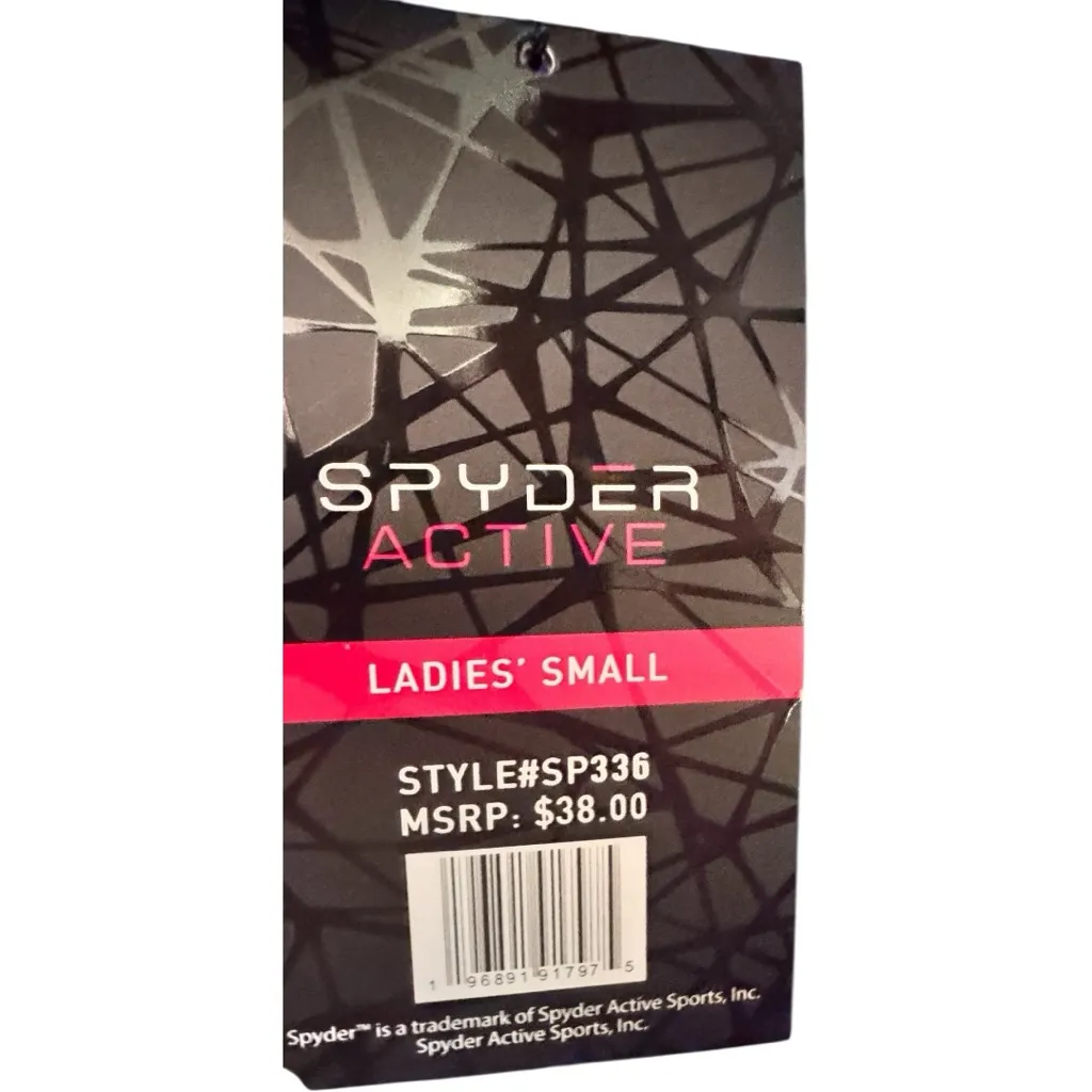 Spyder Active Blue Women's Sleeveless Workout Athletic Tank Top Sz S NWT - Image 2