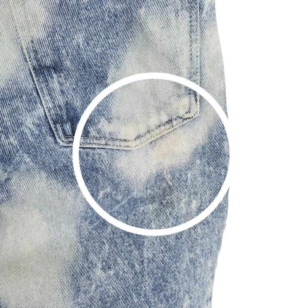 BDG Urban Outfitters | Women's Acid Wash Bleached Slim Straight Jeans - Size 26 - Image 11