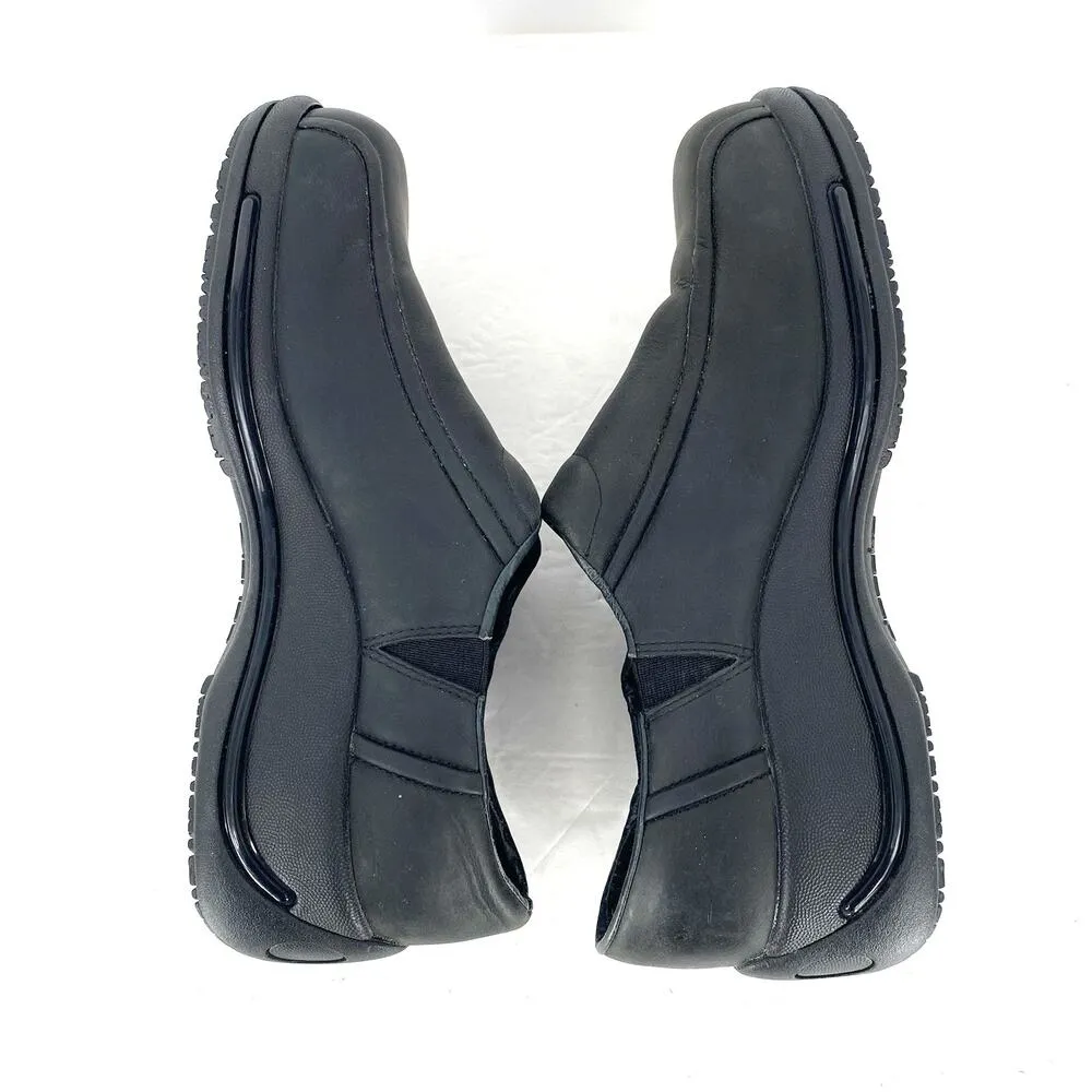 Dansko Calla Black Leather Clogs Women’s Size EU 40 US 9.5-10 - Image 5